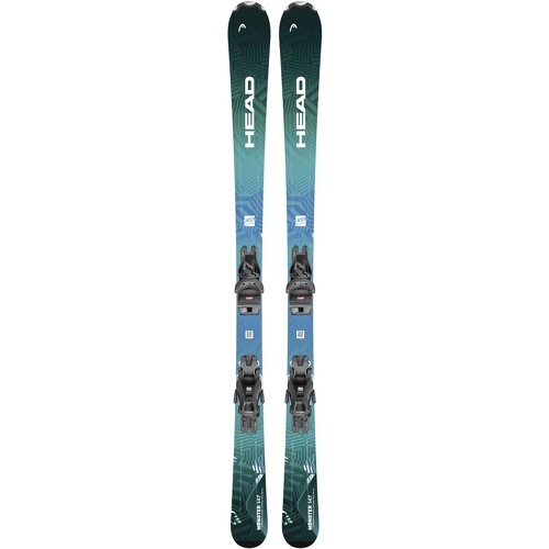 Pack Ski Monster Easy + Fixations Jrs 4.5 Gw Ca Garçon