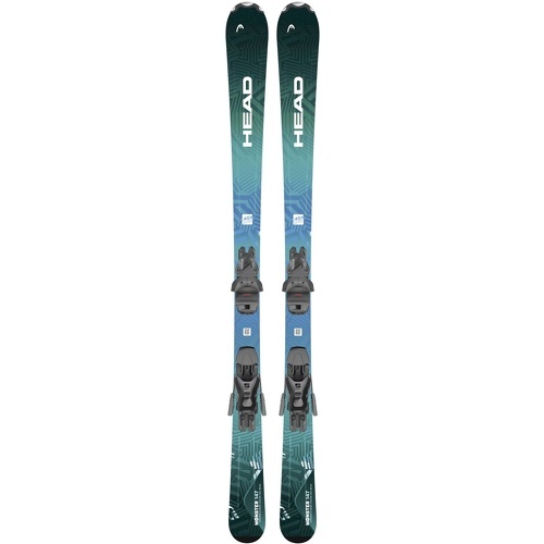 Pack Ski Monster Easy + Fixations Jrs 7.5 Gw Ca Garçon