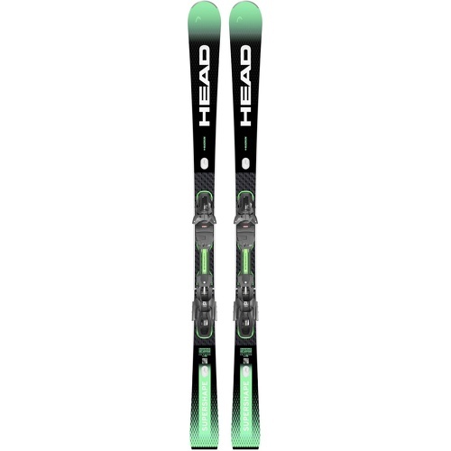 HEAD - Pack Ski Supershape E-magnum Sw + Fixations Prd 12 Gw Homme