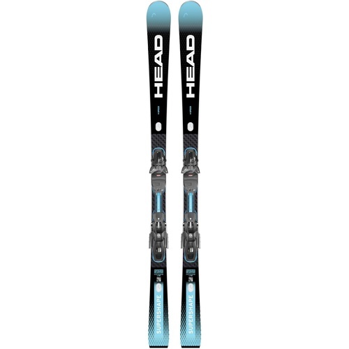 HEAD - Pack Ski Supershape E-speed Sw + Fixations Prd 12 Gw Homme