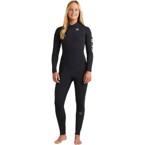 Femmes Synergy Natural 3/2mm Chest Zip Combinaison Néop