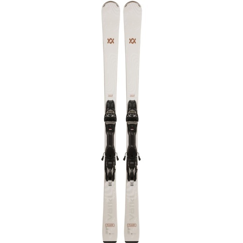 VÖLKL - Pack De Skis Flair Sc + Fixations Vmotion 11 Tcx Lady Blanc Femme