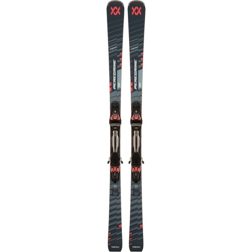 VÖLKL - Pack De Skis Peregrine 72 Blue Red + Fixations Rmotion3 12 Gw Bleu Homme