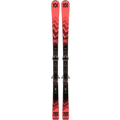 Pack De Skis Racetiger Rc Red + Fixations Vmotion 10 Gw Rouge Homme