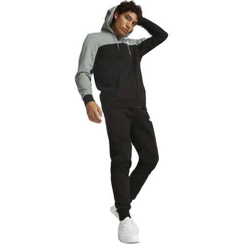 Essentials+ Hooded Colorblock Fleece Track Suit