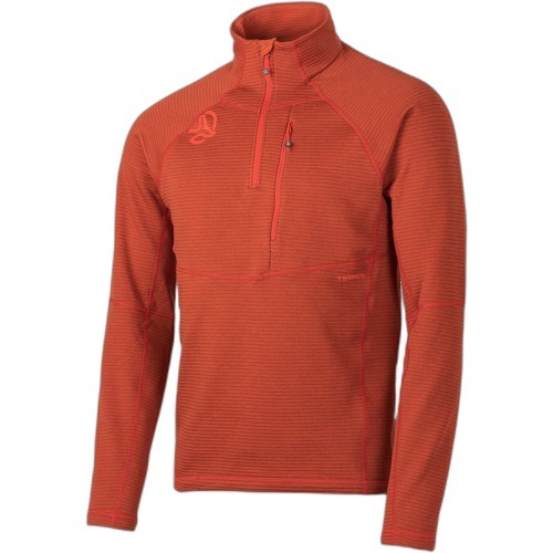 Pull col rond 1/2 zip Momhill