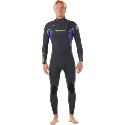 Hommes Dawn Patrol Performance 4/3mm Chest Zip Combinais