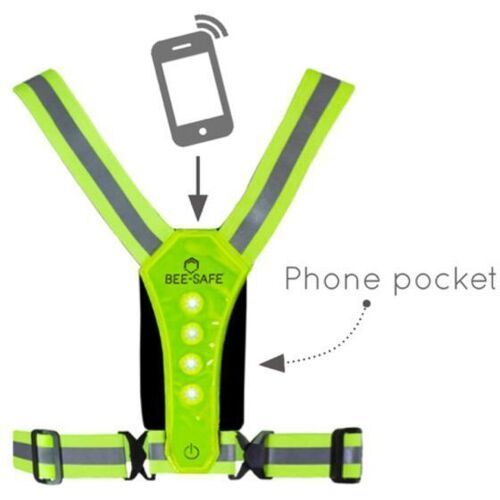 Bee-Safe - LED Harness Phone Pocket