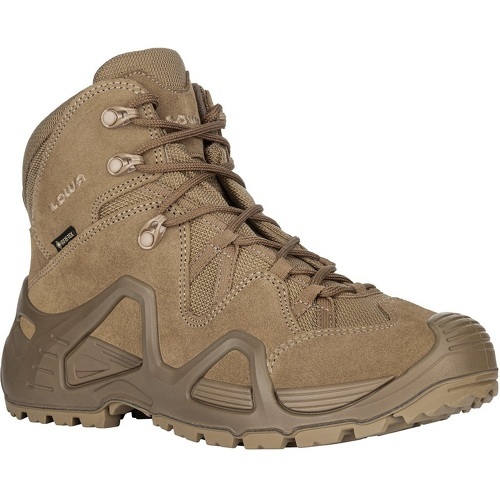 LOWA - Bottes Militaires Chaussures De Travail Zephyr Gtx Mid Tf (Daim, Imperméable) Coyote