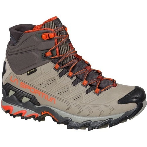 LA SPORTIVA - Chaussures De Randonnée Ultra Raptor 2 Mid Leather Wide Gtx (Cuir Nubuck, Imperméable) Lune