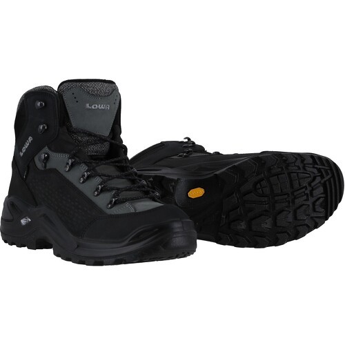 LOWA - Chaussures De Randonnée Renegade Warm Mid Gtx (Hiver Tout Terrain, Imperméables)