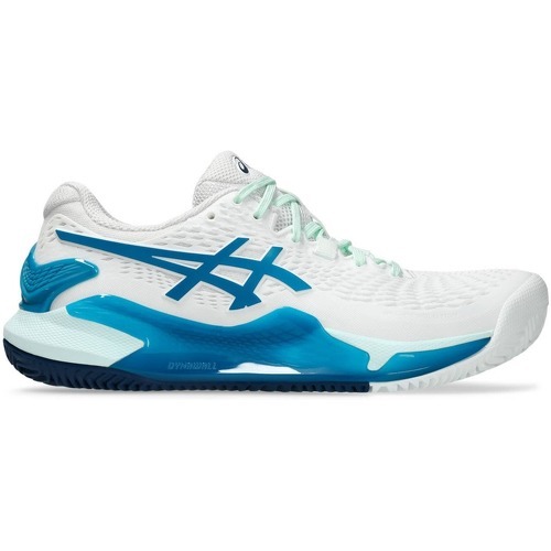 ASICS - Gel Resolution 9 Clay 1042a224 Femmes Bleu Verdâtre