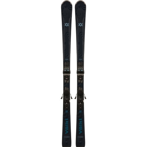 Pack De Skis Flair 76 + Fixations Vmotion 10 Lady Bleu Femme