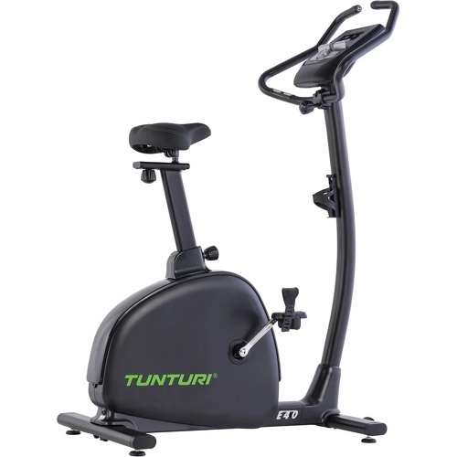 Vélo Ergomètre E40 Signature - Système de Freinage Magnétique - 32 Niveaux de Résistance - Moniteur LCD Rétroéclairé - Confort Optimal à Domicile