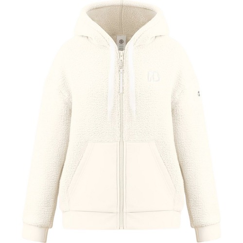 POIVRE BLANC - Veste Polaire Sherpa Hoody Jacket 5401 Natural White Femme