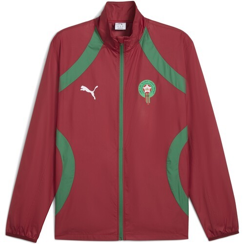 PUMA - Veste tissée d'avant match Maroc Homme