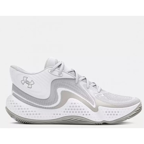 Chaussures de Basketball Spawn 6 Mid Blanc