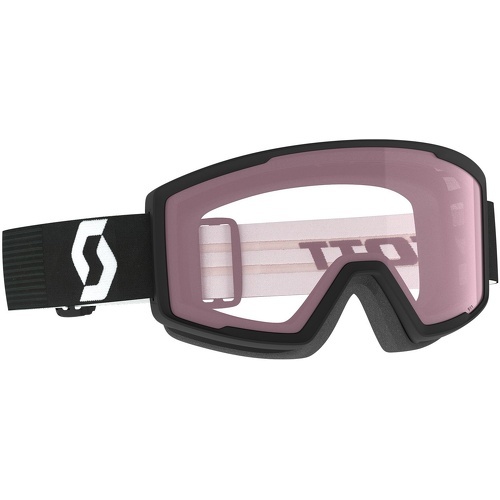 SCOTT  - Masque De Ski / Snow Scott Factor Mineral Black/white - Illuminator S1 Homme