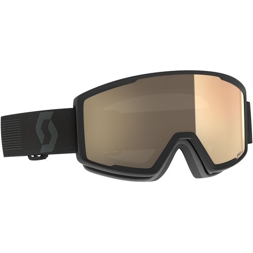 Masque De Ski / Snow Scott Factor Pro Ls Mineral Black - Light Sensitive Bronze Chrome S1-3 Homme