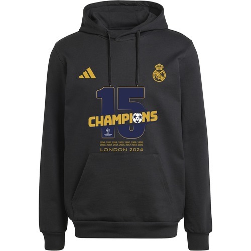 adidas - Sweatshirt à capuche Real Madrid UCL Winner 2024/25