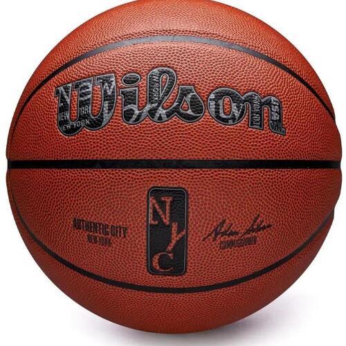 WILSON - Ballon de Basketball NBA Authentic City New York T7