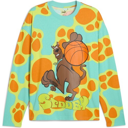 PUMA - Haut à manches longues HOOPS x SCOOBY DOO Homme