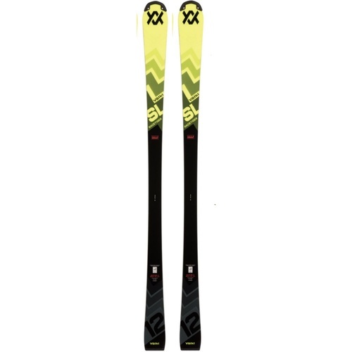 VÖLKL - Pack De Skis Racetiger Sl R Fis + Fixations Comp 12 Jaune Homme