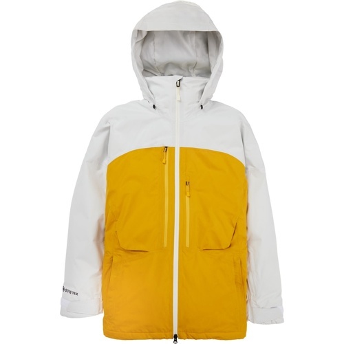 BURTON - Veste De Ski / Snow Sb Pillowline Gore-tex Stout White / Goldenrod Femme