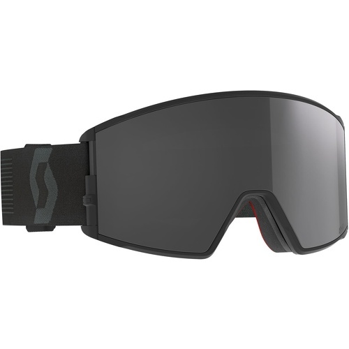 SCOTT  - Masque De Ski / Snow Scott React Mineral Black Solar - Black Chrome S1+s3 Homme