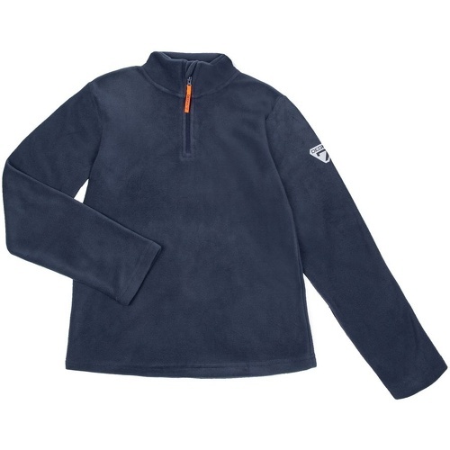 Pull Polaire Demi-zip Degre 7 Crolles Midnight Garçon