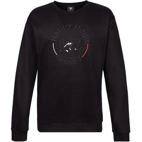 Sweat Shirt Degre 7 Roches Black Homme