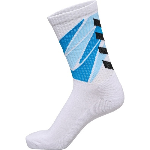 Chaussettes Handball Graphic blanches / bleues