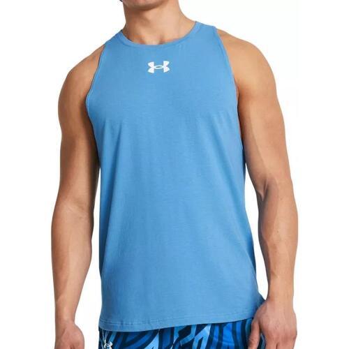 UNDER ARMOUR - Débardeur Bleu Homme Baseline