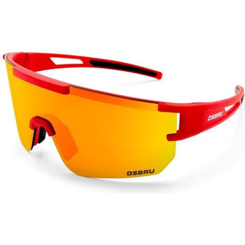 Osbru - GLASSES RACE BRUN RED/GOLD