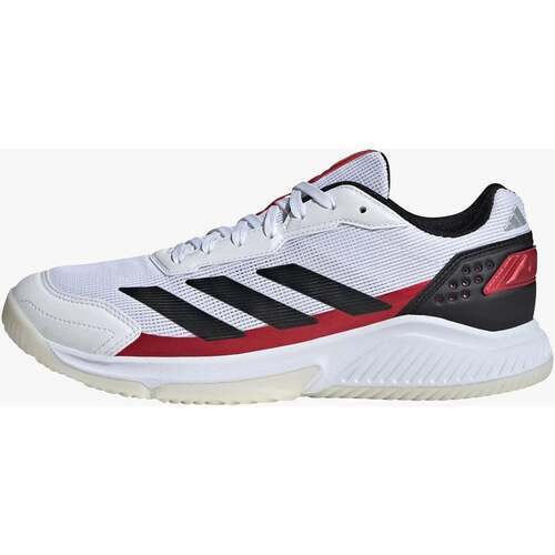 Chaussures Padel Courtquick Cloud White/Core Black/Lucid Red