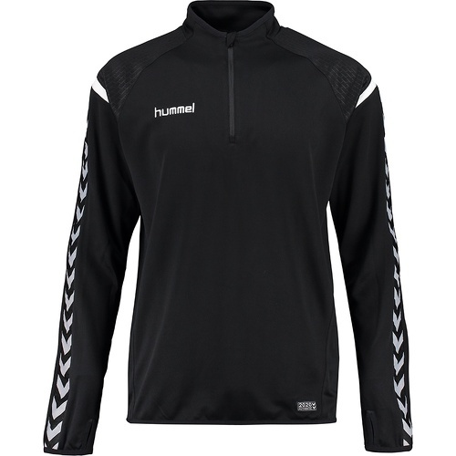 HUMMEL - Sweatshirt 1/2 zip Authentic Charge-Noir-S