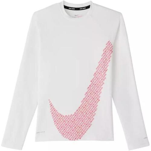 NIKE - Lycra Blanc/Rouge Fille Hydrogua