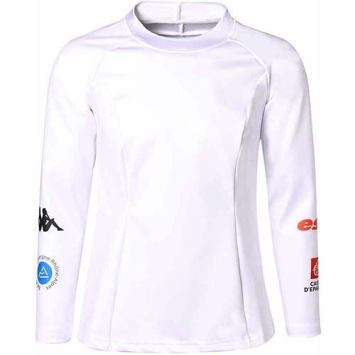 KAPPA - T-shirt France Snowboard Team Blanc