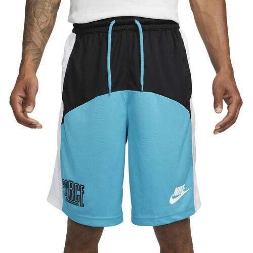 NIKE - Short de Basketball Noir/Bleu Homme Start