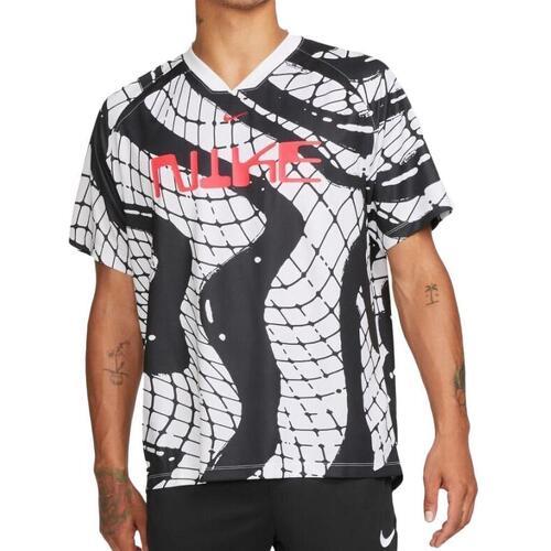 NIKE - Maillot Blanc/Noir Homme DF FC Jersey