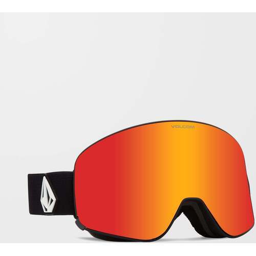 VOLCOM - Masque De Snow Odyssey Matte (+ Écran Bonus Yellow Chrome) Chrome