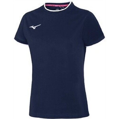 MIZUNO - Tee Woman Navy/White