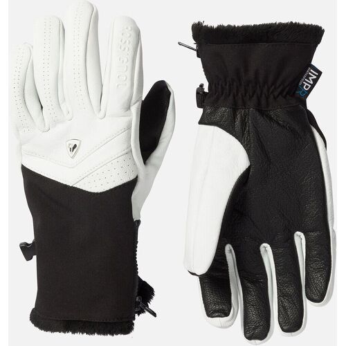 Gants de ski en cuir imperméables femme Elite