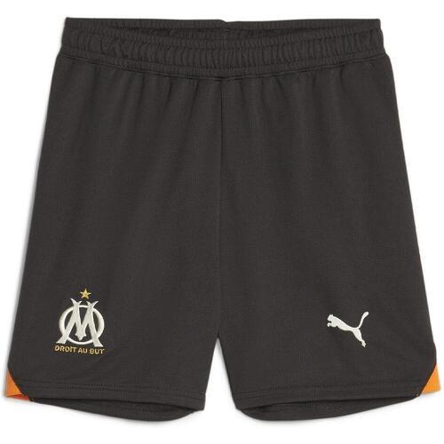 OM Short de Foot Noir Homme 2023/24