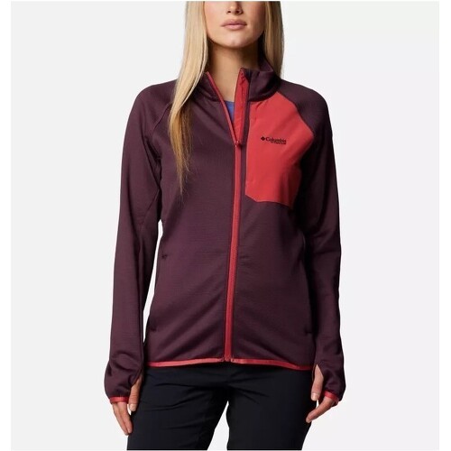 Columbia - Veste Technique en Polaire Quadrillée Triple Canyon™ Femme - Moonvista, Daredevil