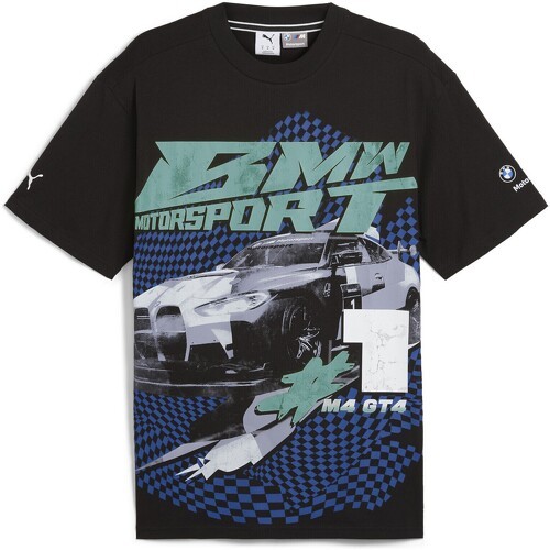 PUMA - T-shirt à motif oversize BMW M Motorsport Homme