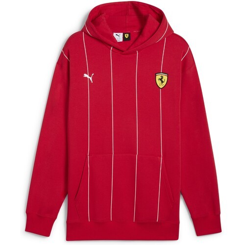 Sweat à capuche premium Race Scuderia Ferrari Homme