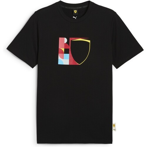 T-shirt à gros logo Race Scuderia Ferrari Homme