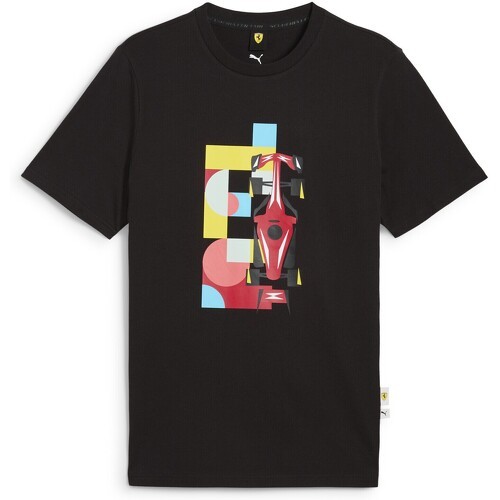 PUMA - T-shirt à motif Scuderia Ferrari Race Homme