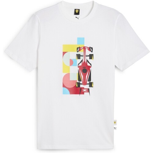 PUMA - T-shirt à motif Scuderia Ferrari Race Homme